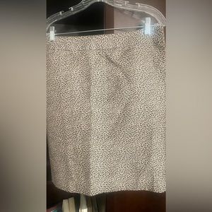 Loft pencil skirt animal print
